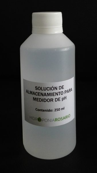 Solución de almacenamiento para medidor de pH -250 ml